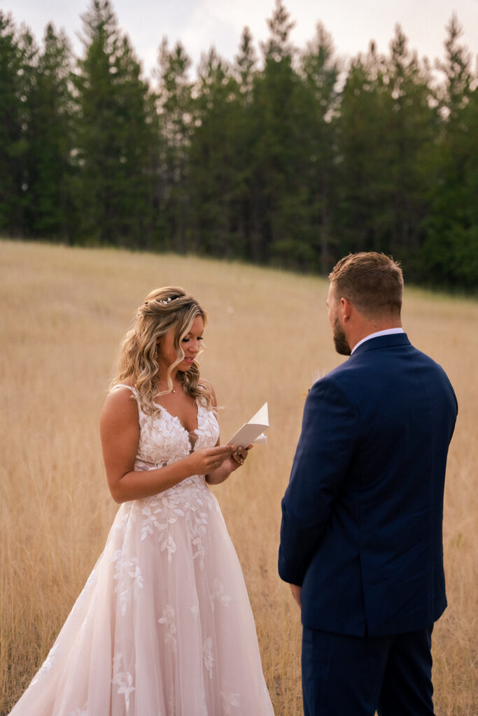 Eloping in Montana National Parks