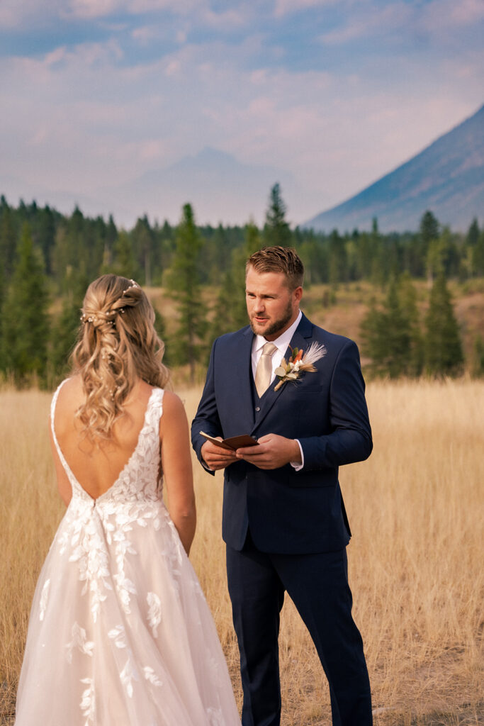 Eloping in Montana National Parks