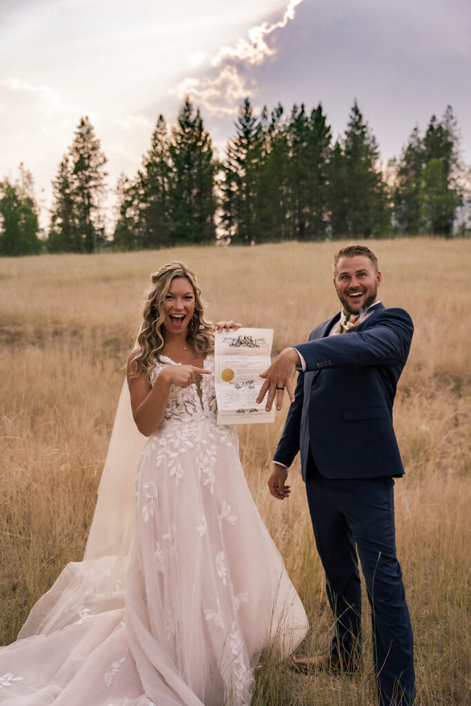 Eloping in Montana National Parks