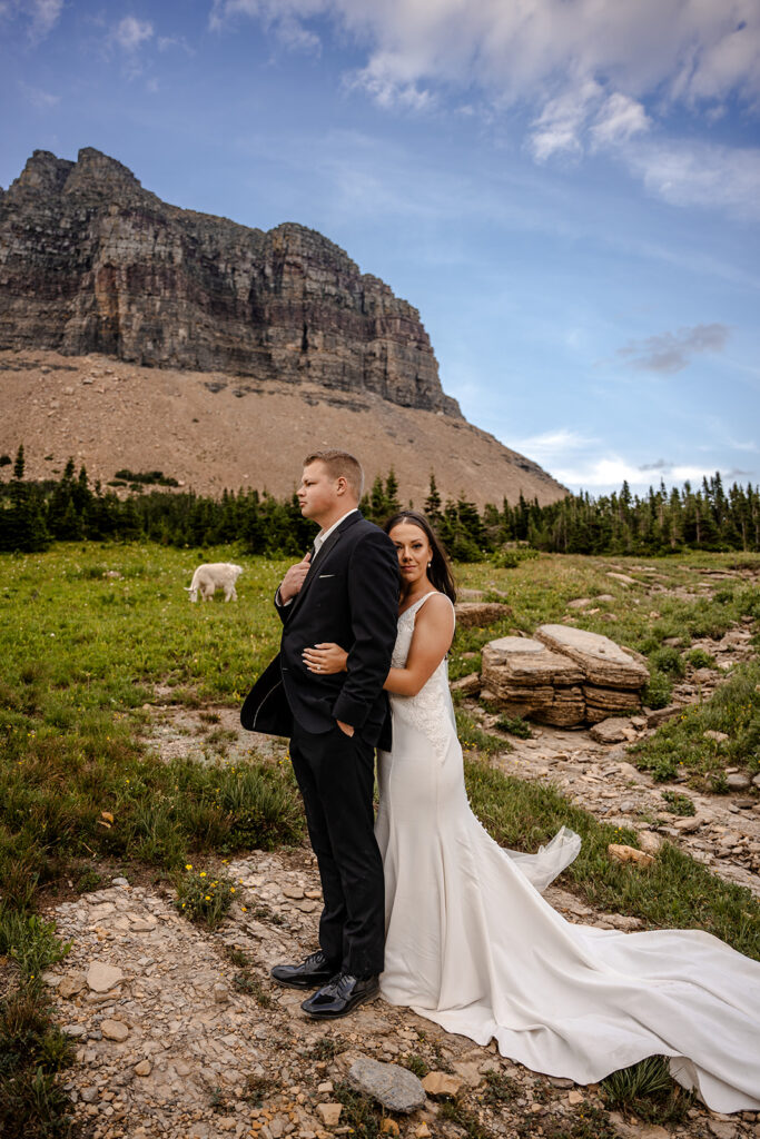 Adventurous Wedding Photos in Montana National Parks 