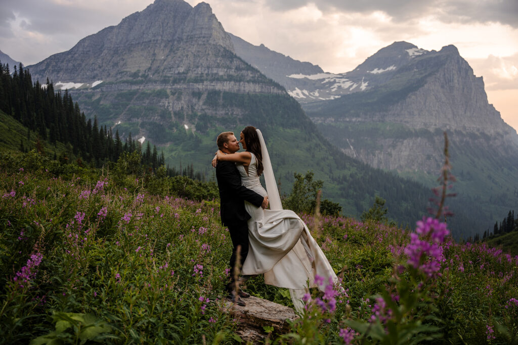 Adventure Photo Session Day After Wedding in Montana