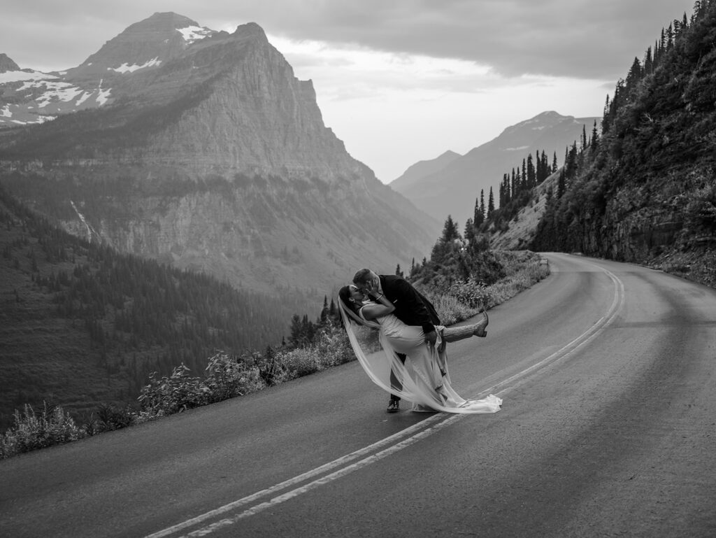 Adventure Photo Session Day After Wedding in Montana