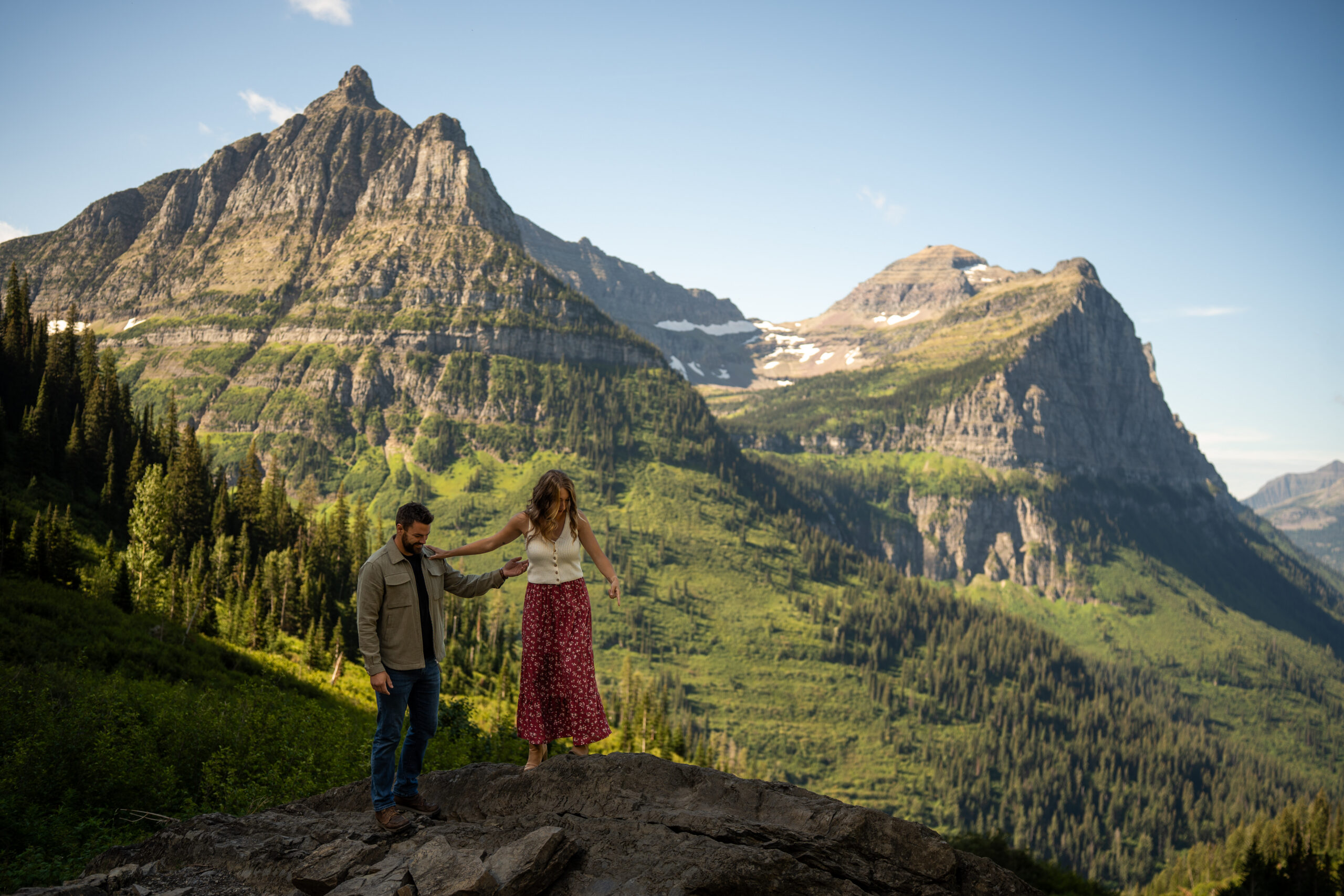 Glacier national park photographer and videographer